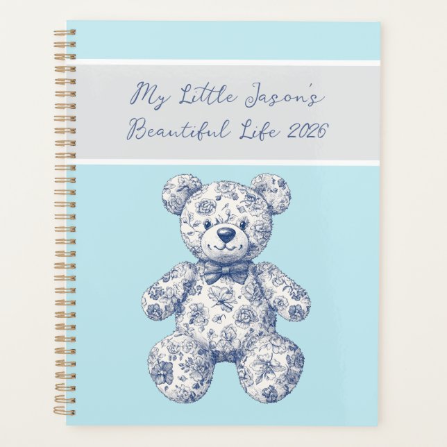 Agenda Baby’s First Year Planner | Baby Daily Schedule (Frente)