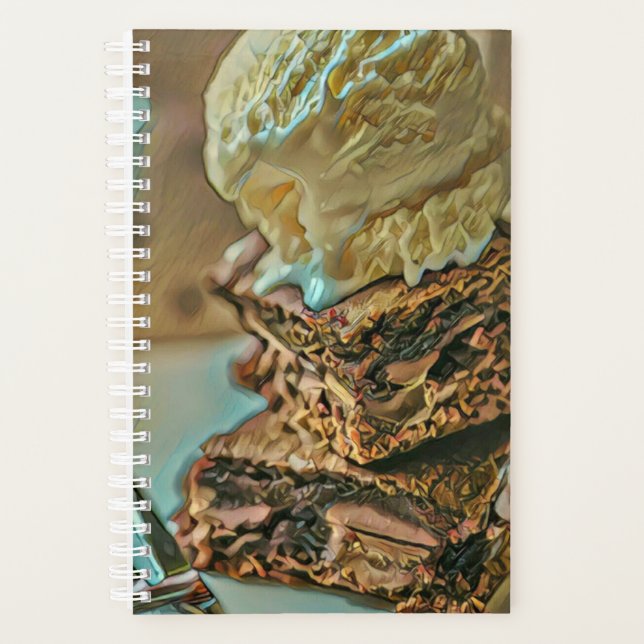 Agenda Bagaço de sorvete de chocolate (Frente)