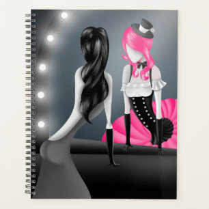 Agenda Bailarina Excêntrica & reflexão de Dançarina Rosa