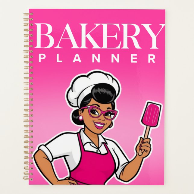 Agenda Bakery planner (Frente)