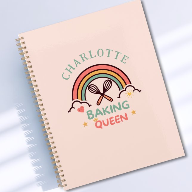 Agenda Baking Queen or King- Rainbow- Custom (Baking Queen or King- Rainbow- Custom Planner)