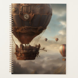 Agenda Balão de Ar Quente Steampunk