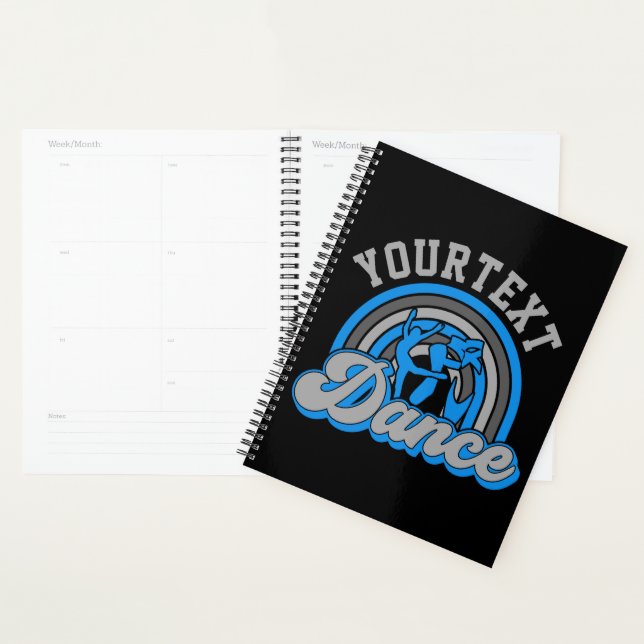 Agenda Balé Dancer ADD TEXT Classic Dance Executor (Exibição)