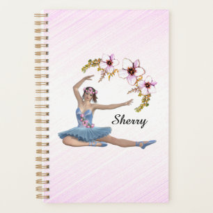 Agenda Ballerina a rosa azul pessoal