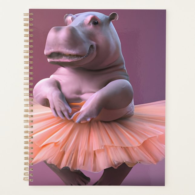 Agenda Ballerina Hippo (Frente)