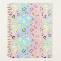 Bandana de Pele de Leopardo em Cores Pastel