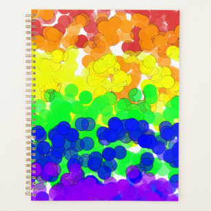 Agenda Bandeira Bokeh Orgulho Gay