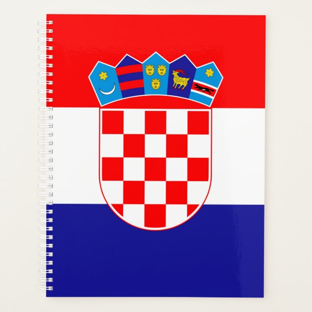 Agenda Bandeira da Croácia (Frente)