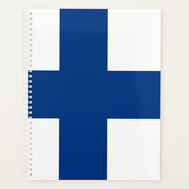 Agenda Bandeira da Finlândia (Frente)