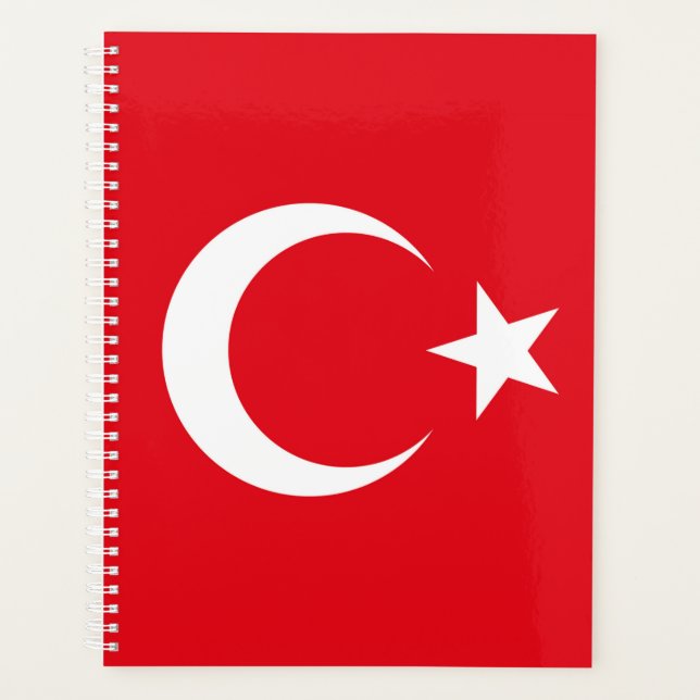 Agenda Bandeira da Turquia (Frente)