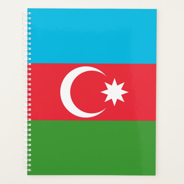 Agenda Bandeira do Azerbaijão (Frente)