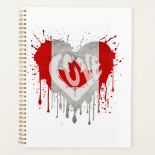 Agenda Bandeira do Canadá do Amor