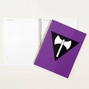 Agenda bandeira do orgulho lésbico SlipperyJoe feminista