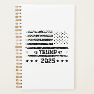 Agenda Bandeira dos Estados Unidos.Presidente Donald Trum