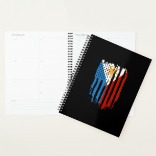 Agenda Bandeira Metade Americana das Filipinas