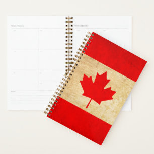 Agenda Bandeira Nacional Patriótica Original do CANADÁ