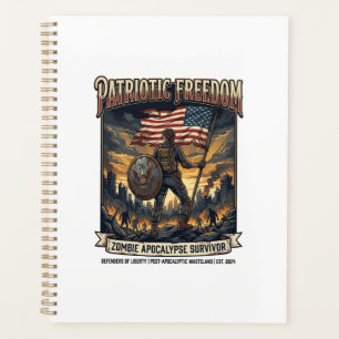 Agenda Bandeira Patriótica de Ferrugem Sobrevivente Apoca