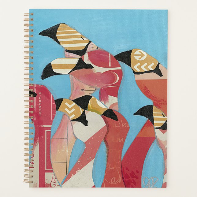 Agenda Bando de Flamingos (Frente)