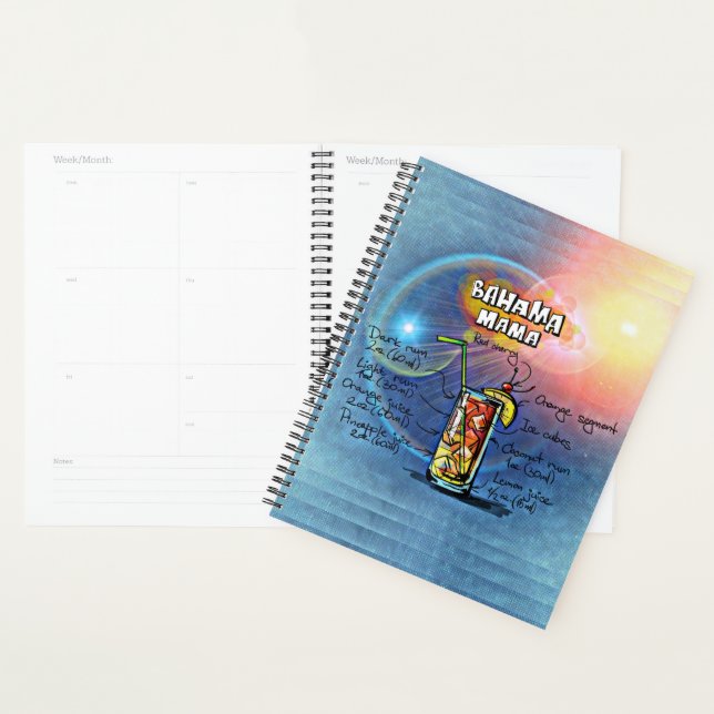 Agenda Barama Mama Cocktail ( nº 8 de 12 conjuntos de rec (Exibição)