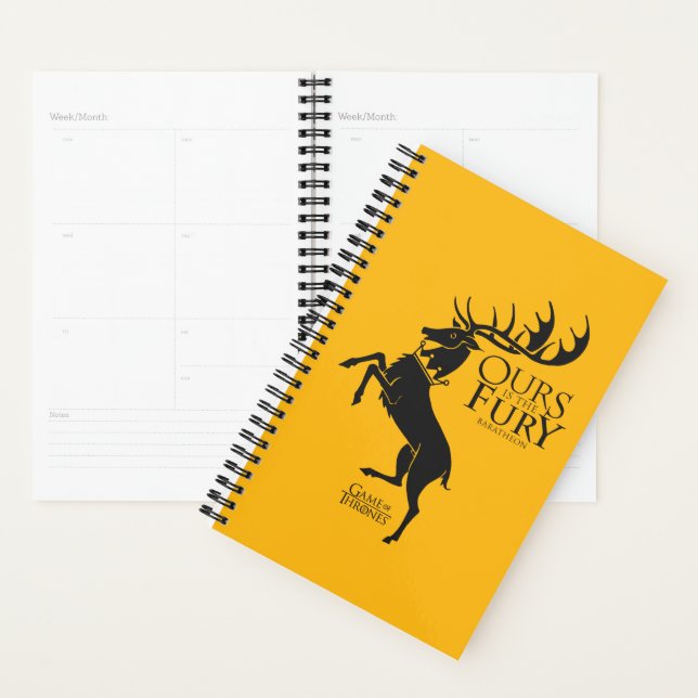 Agenda Baratheon Sigil - Ours is the Fury (Exibição)