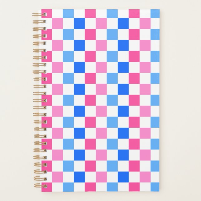 Agenda Barbie goes to the ocean checkerboard pattern (Frente)