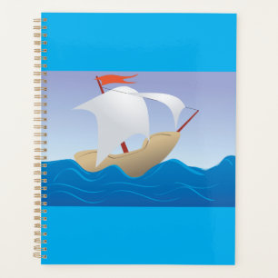 Agenda Barco de Amendoim Caprichoso Navio de Velas Minima
