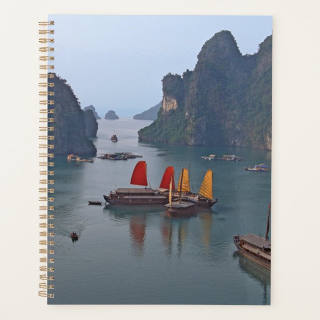 Agenda Barcos à vela em Ha Long Bay - Vietname, Ásia (Frente)