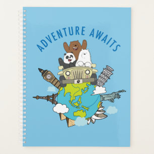 Agenda Bare Bears - Aventura Aguarda