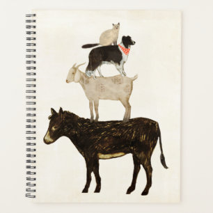 Agenda Barnyard Buds - Donkey, Goat, Dog, Cat