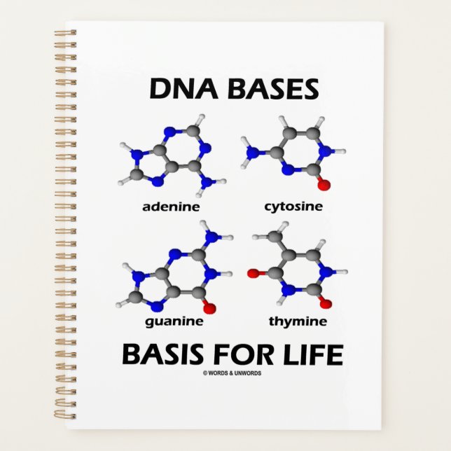 Agenda Base De DNA Para A Estrutura Molecular Da Vida (Frente)