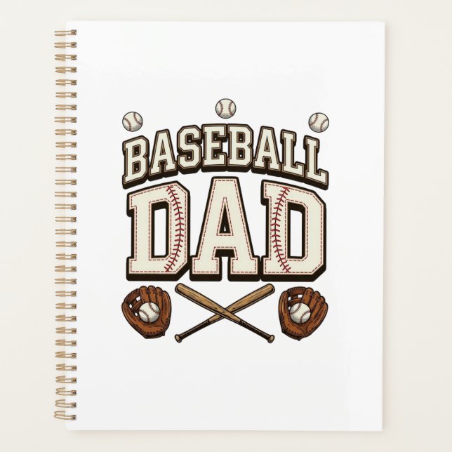 Agenda Baseball Antigo Dia dos Pais (Frente)