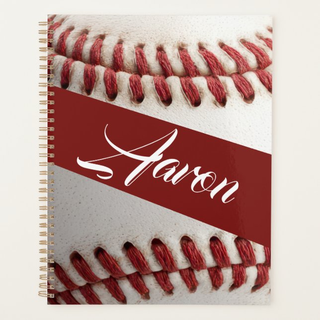 Agenda Baseball Personalizado (Frente)