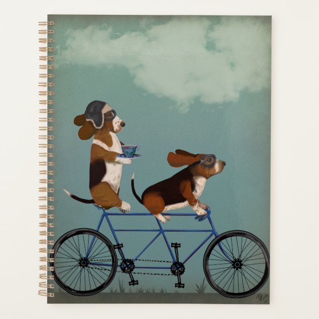 Agenda Basset Hound Tandem (Frente)