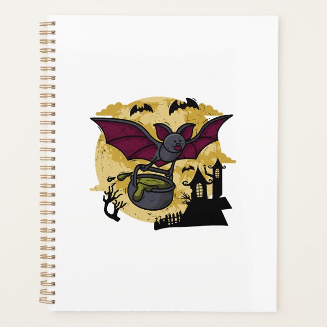 Agenda Bat Halloween (Frente)