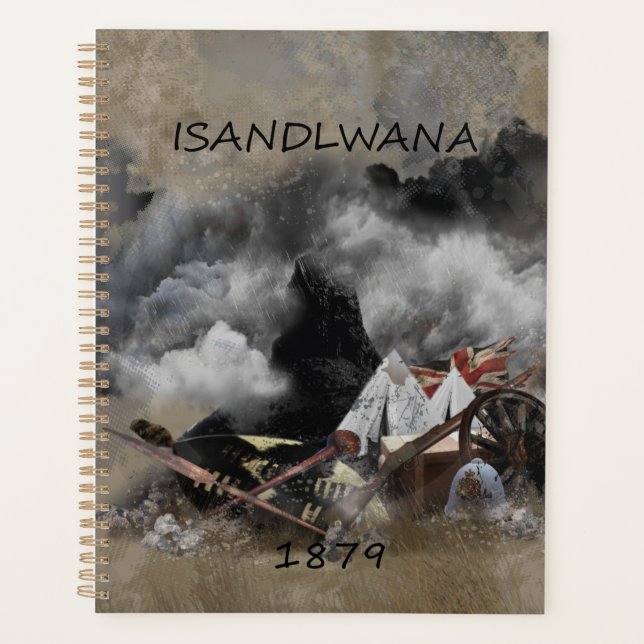 Agenda Batalha de Isandlwana 1879 (Frente)