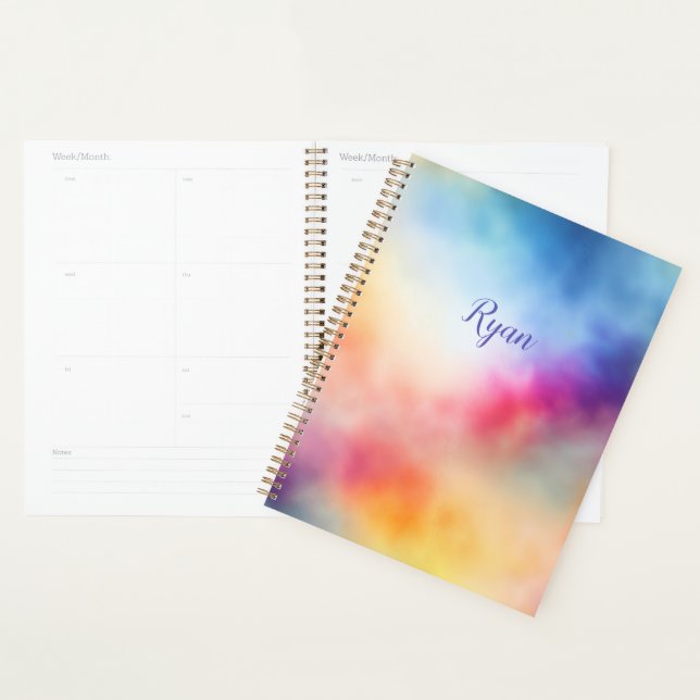 Agenda Batik Muster bunt (Exibição)