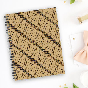 Agenda Batik Parang, Padrão Indonésio, Javanês, Étnico