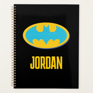 Agenda Batman Símbolo de faixas cianas