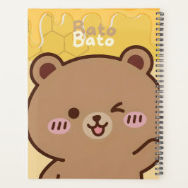 Agenda "Bato Bato" Honey Bear Spiral