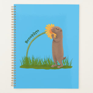 Agenda BD de cãozinho da pradaria