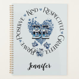 Agenda "BE Inspiration Planner Inspirational Motivational