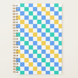 Agenda Beach day diagonal checkerboard pattern