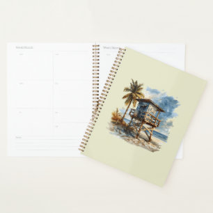 Agenda Beach Hut - Ilustração do Beach Hut