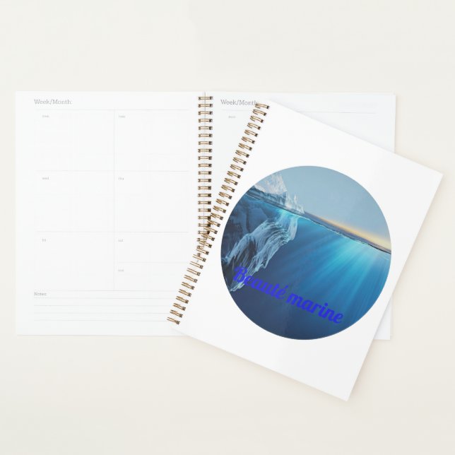 Agenda Beauté marine glacier- (Exibição)