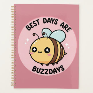 Agenda Bee Journal – Cute Pastel Bumblebee Notebook