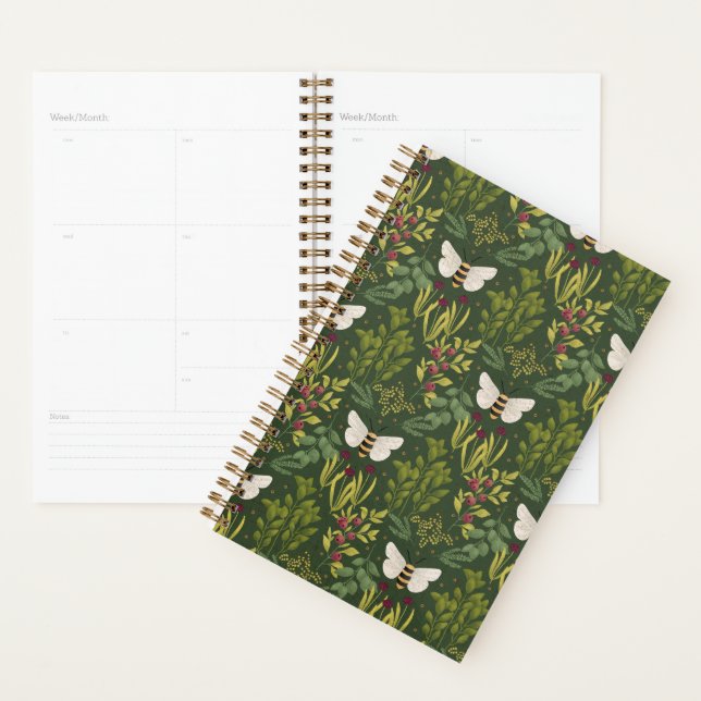 Agenda Bees and Foliage Planner (Exibição)