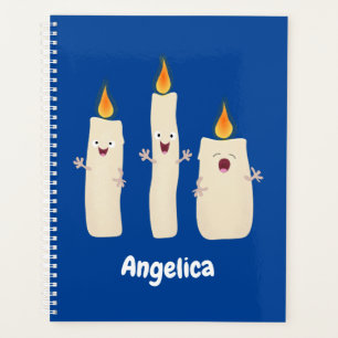 Agenda Bela canção de cantar trio de vela