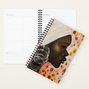 Agenda Beleza Africana - Pintura Watercolor