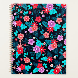 Agenda Belo Fundo Floral Ditsy-56676