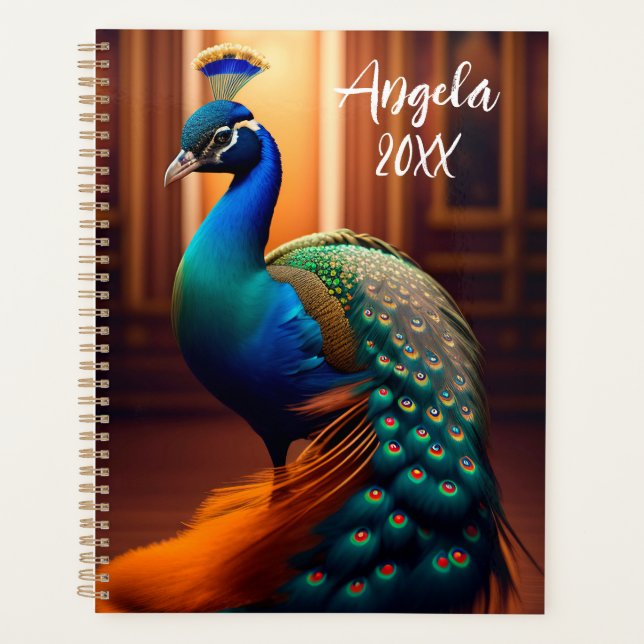 Agenda Belo Planeador Peacock (Frente)